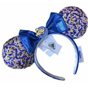 🆕 Walt Disney World Exclusive Annual Passholder Minnie Mouse Ear Headband, NWT